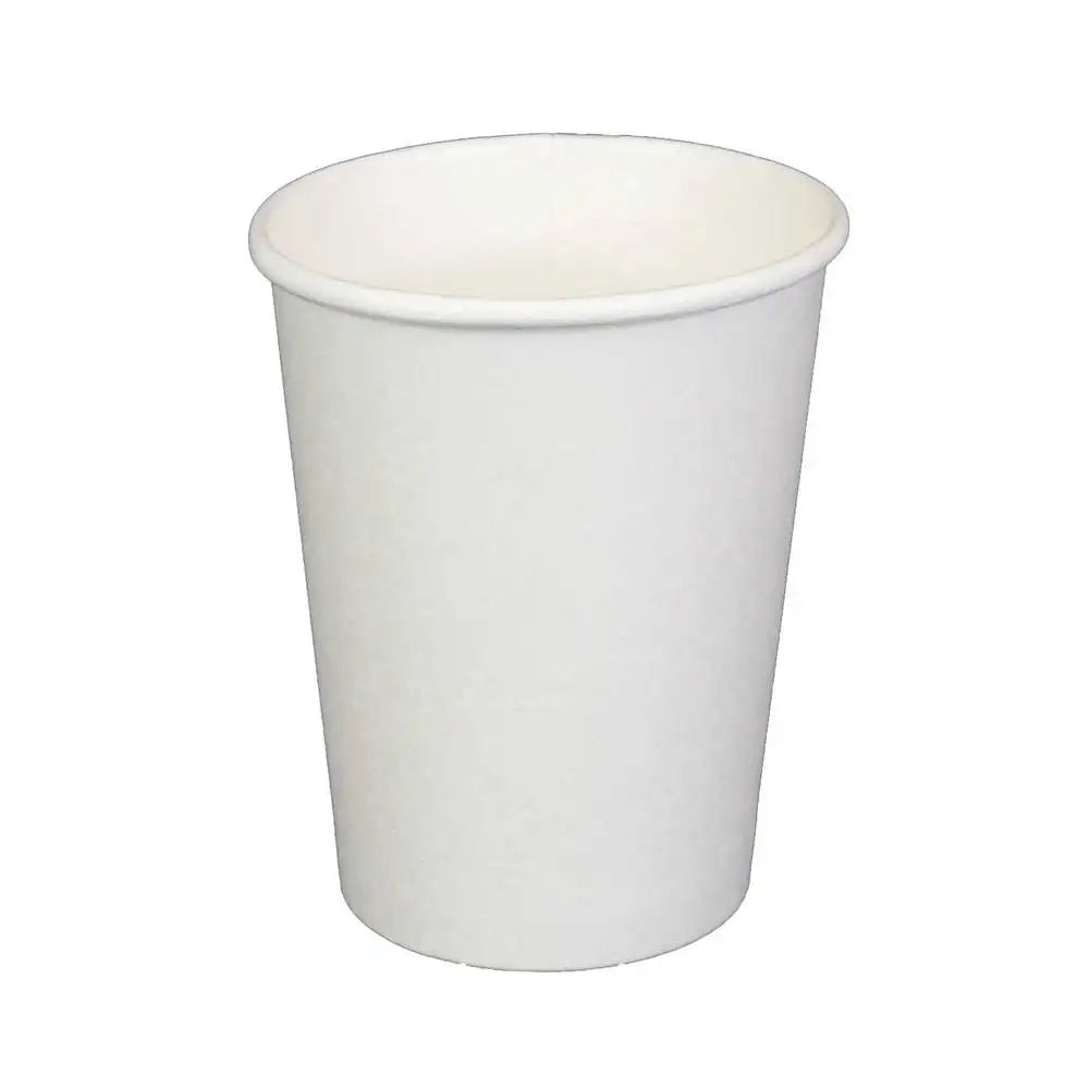 White paper cups